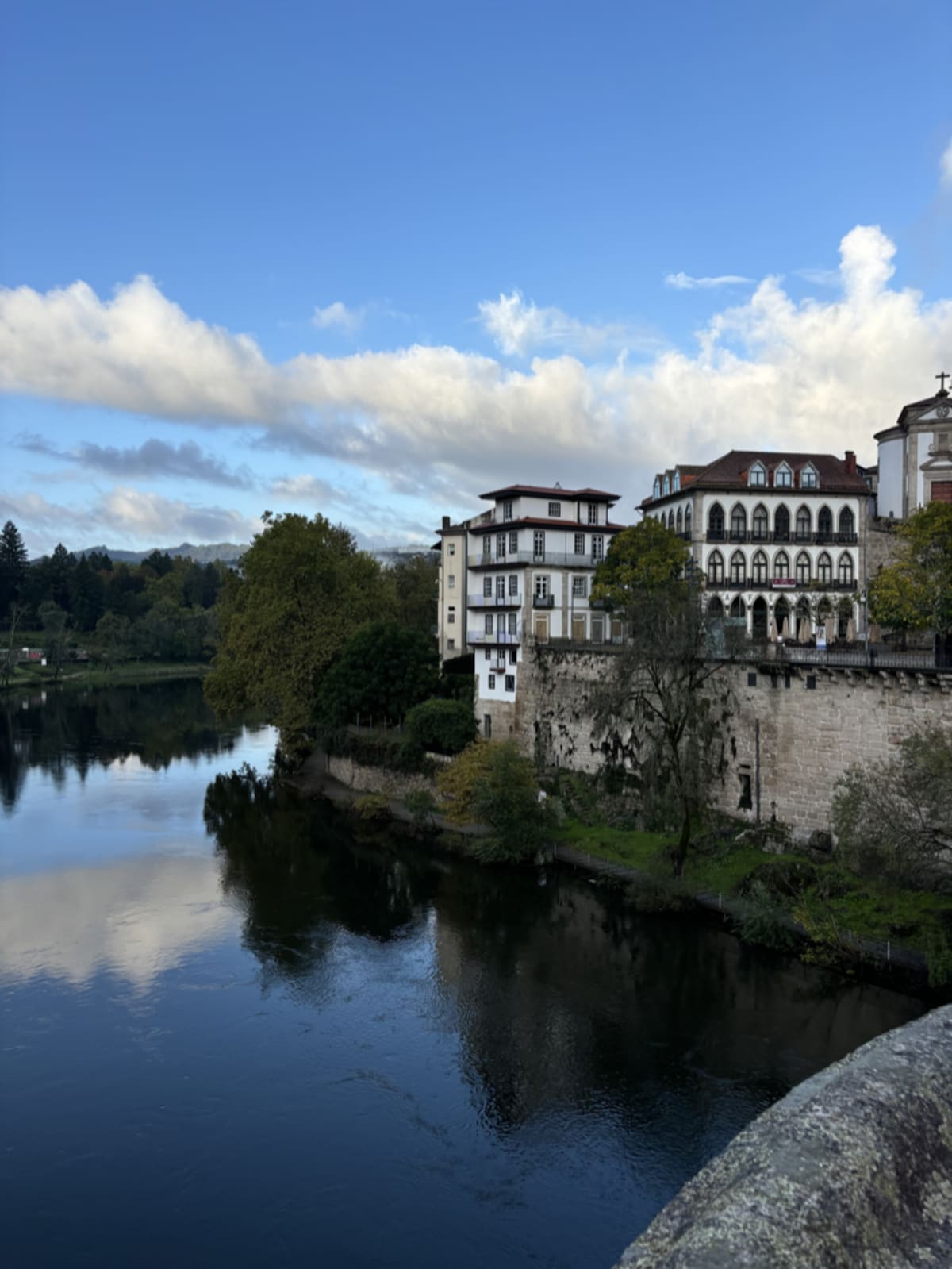 Peaceful river scene from a past travel destination evoking fond memories