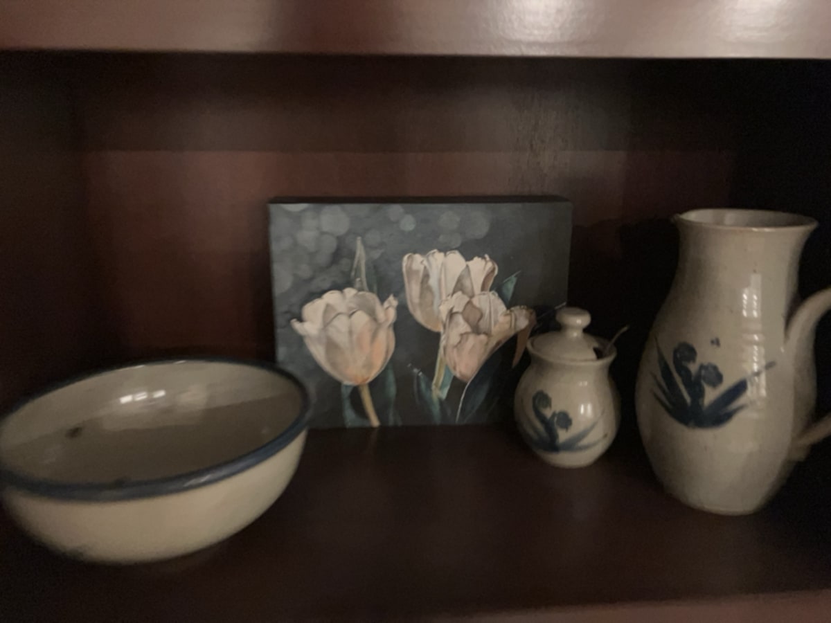 Handcrafted pottery with distinctive design