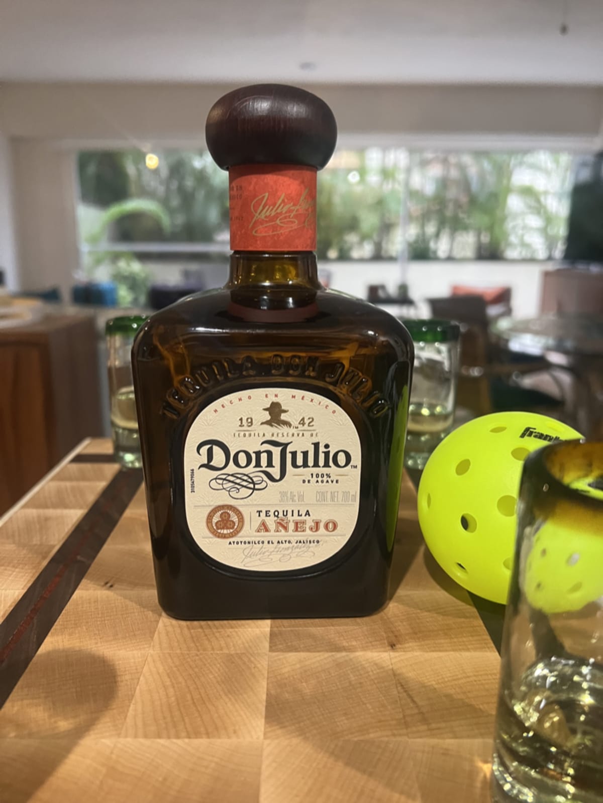 Don Julio tequila bottle