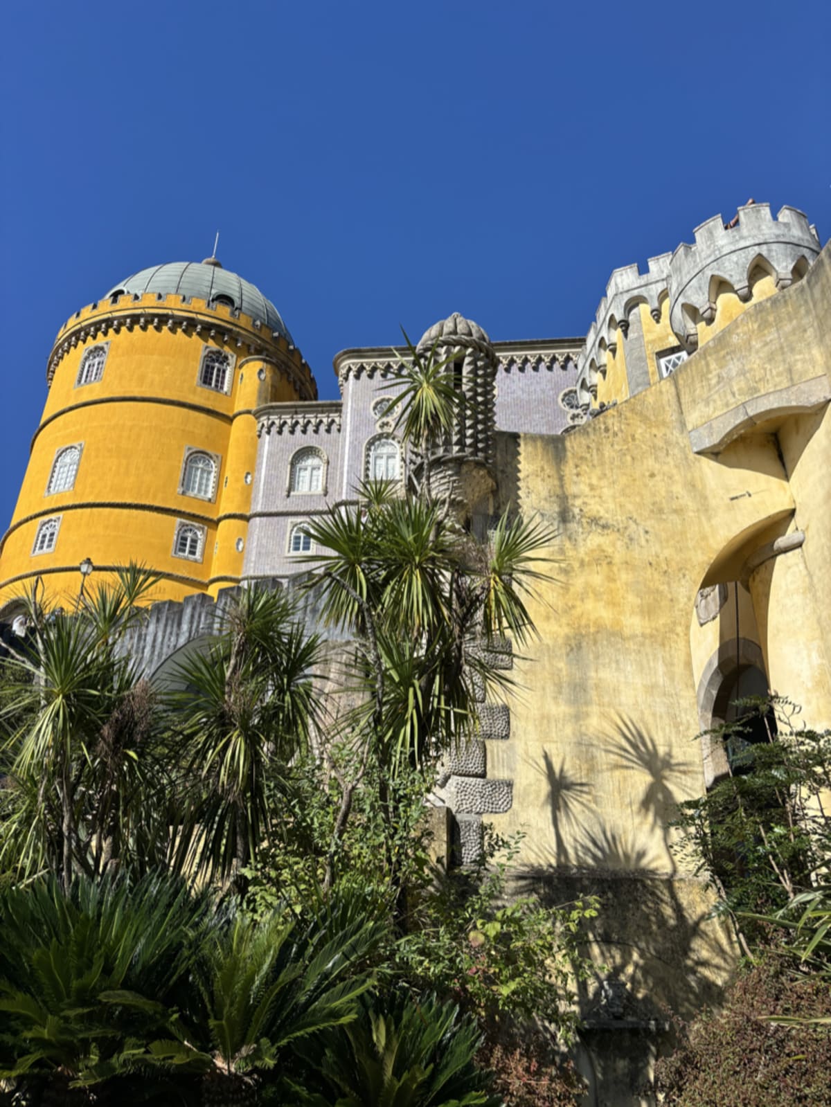 Castle view from travels