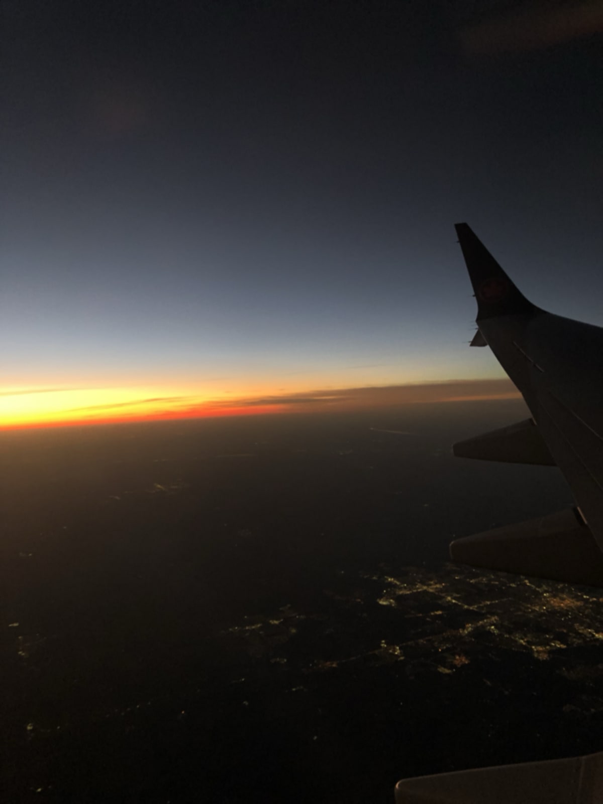 Beautiful sunset view