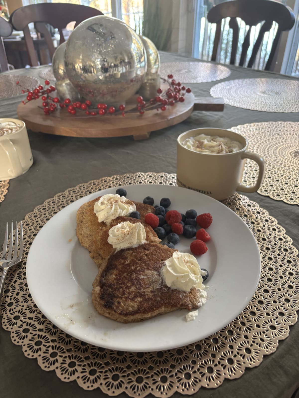 Delicious brunch dishes