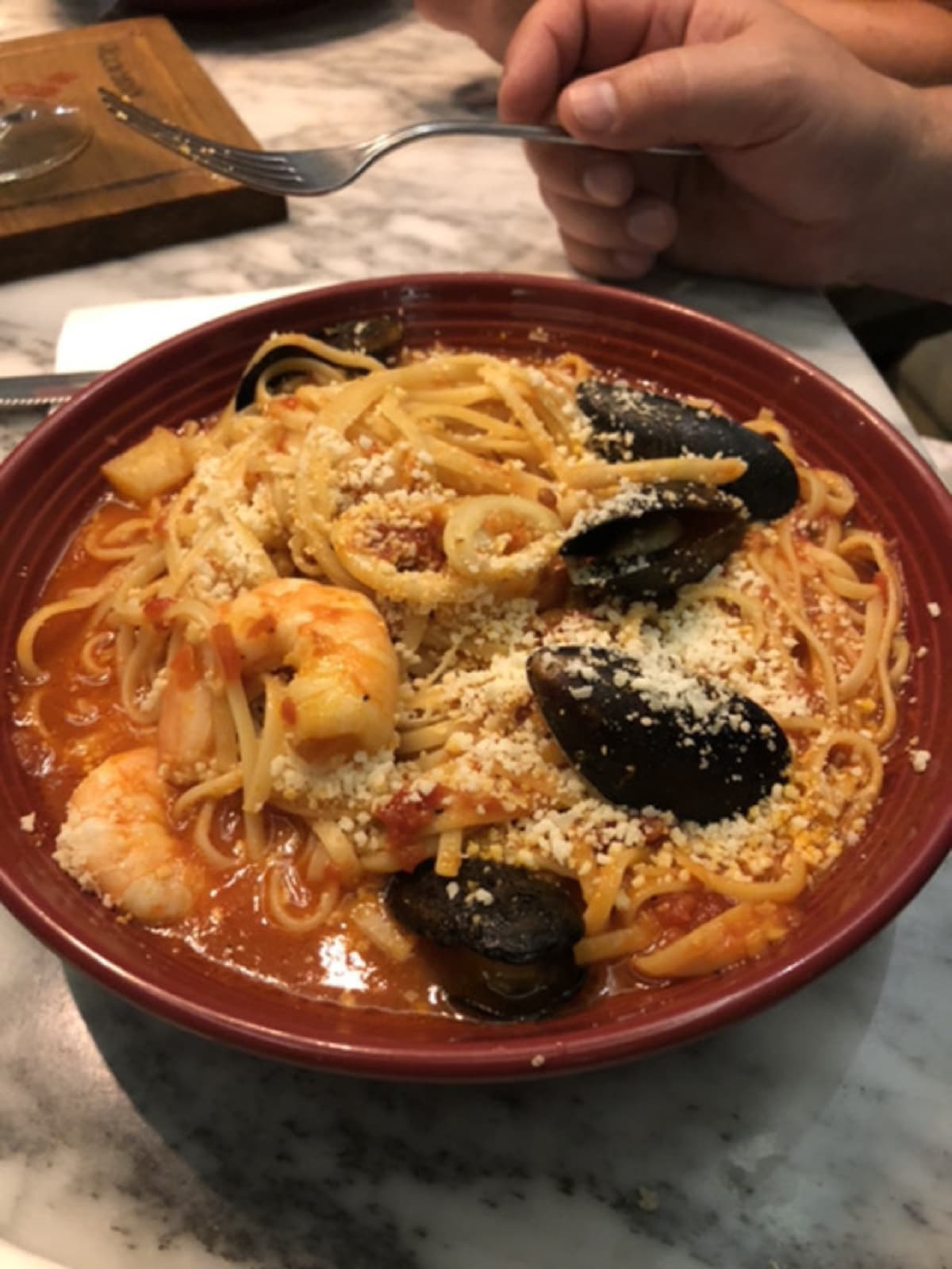 Delicious local seafood and food
