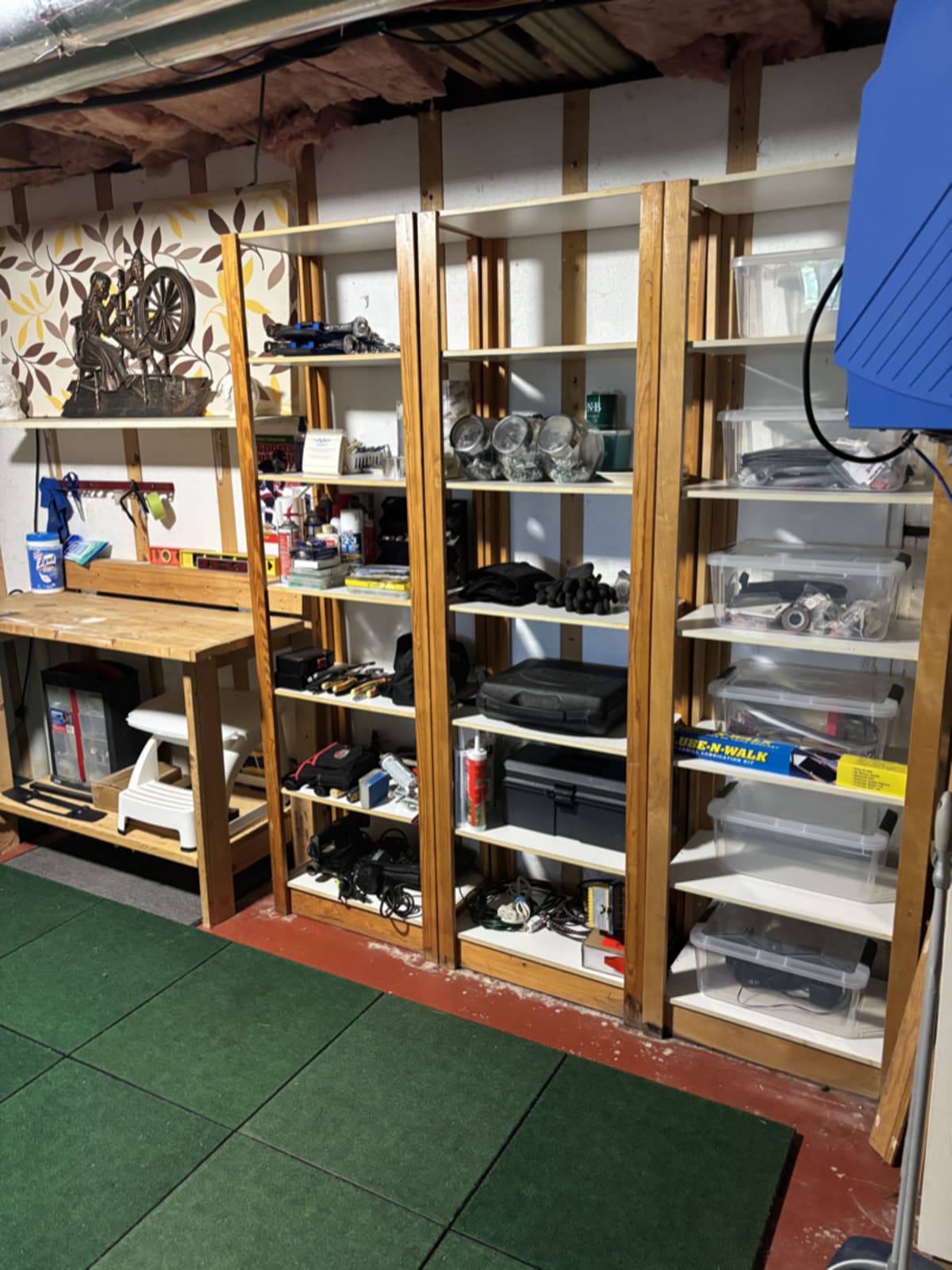 A collection of belongings gathered over the years, the treasures that have become stuff taking up space in our homes