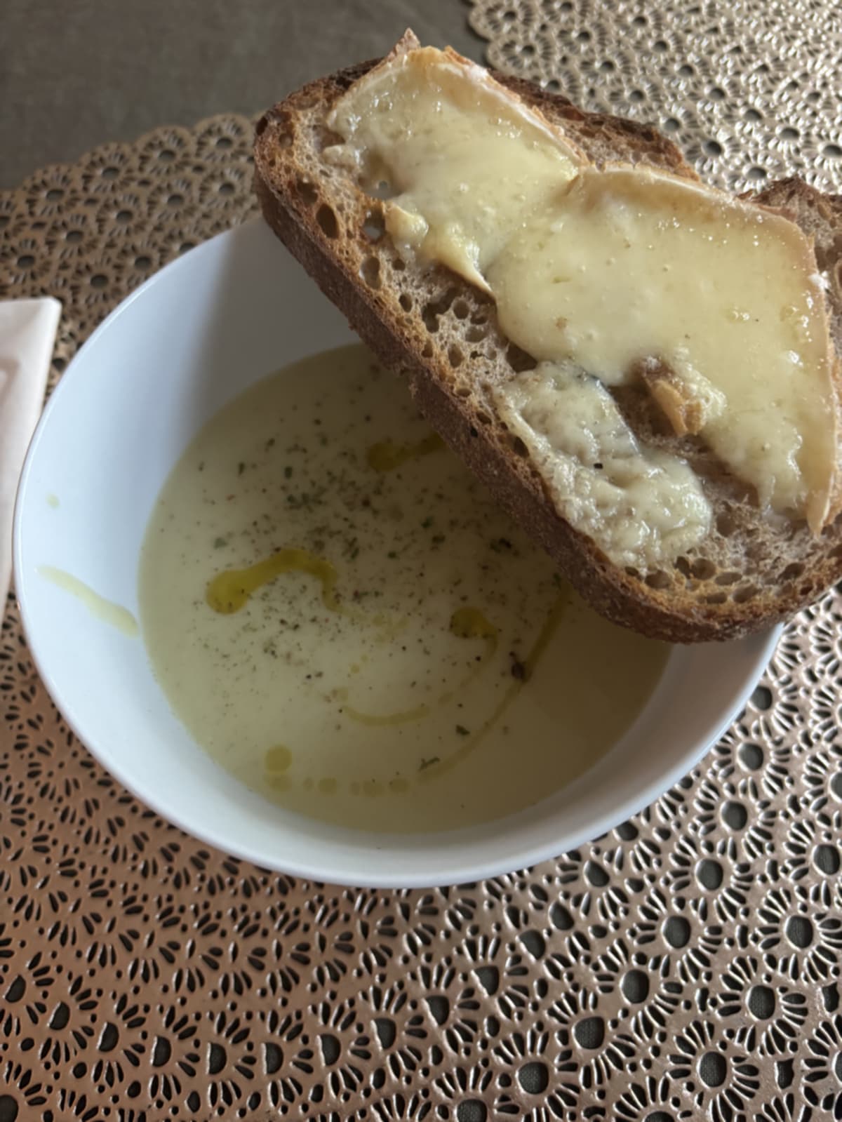 A comforting pot of homemade soup, the kind of meal that nourishes body and soul