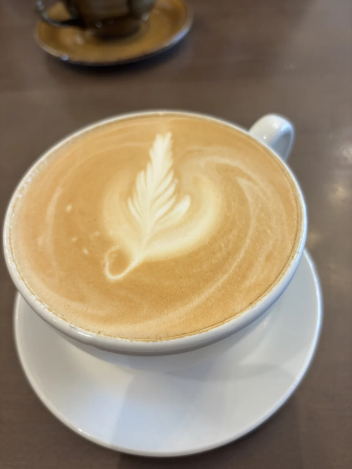 Two cups of coffee shared together - the gift of abundance is often something simple